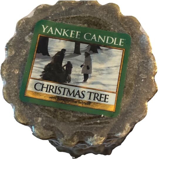 Christmas Tree Yankee Candle Retired Wax Tart Melts Rare Lot Of 17 - Picture 4 of 5